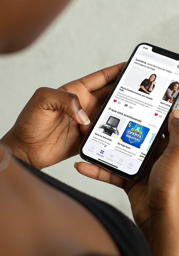 comunicação digital com funcionários